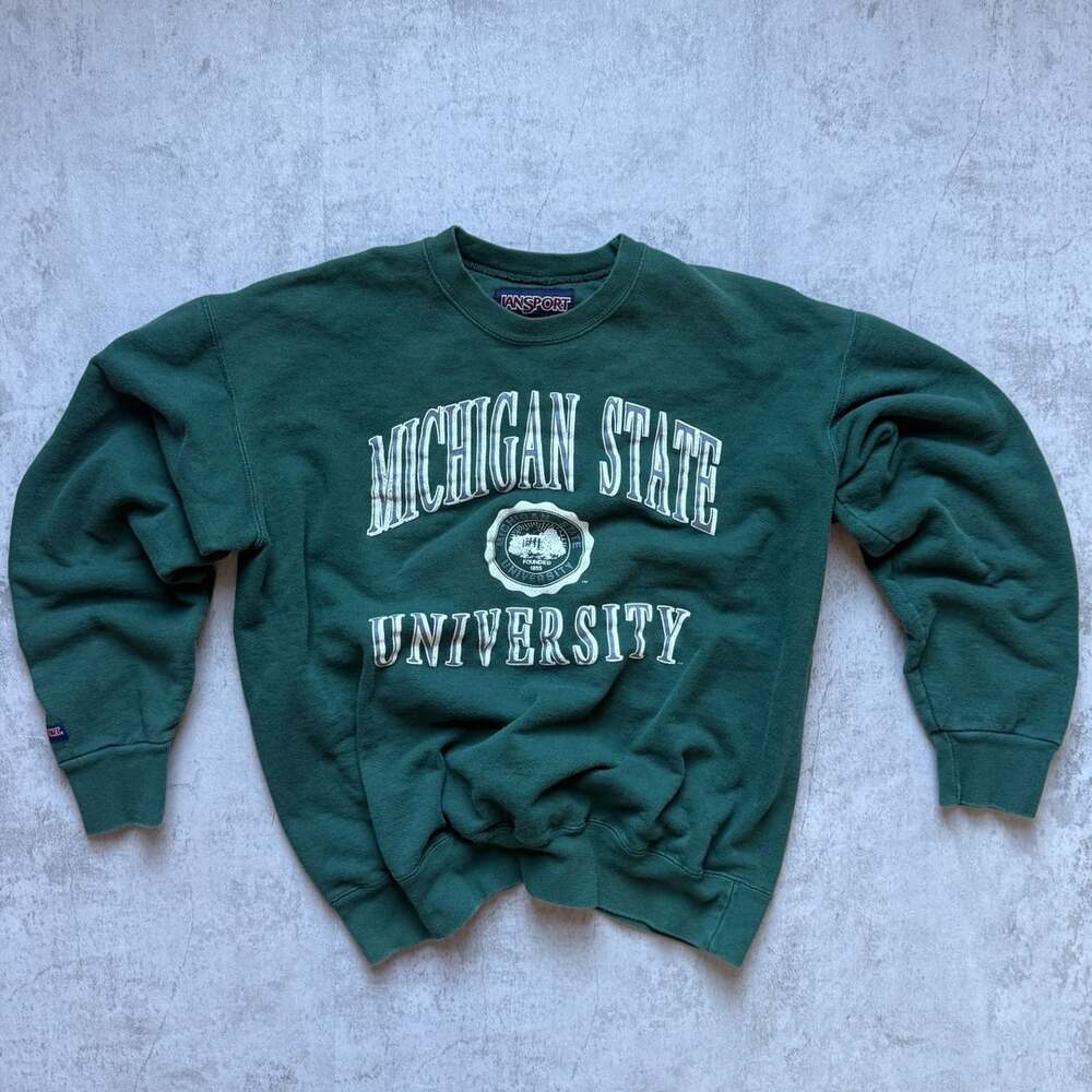Vintage JanSport Michigan State University Crewneck